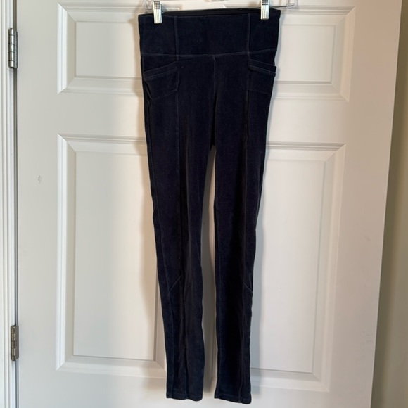 Athleta Metro Cord Leggings Medium - Picture 1 of 7